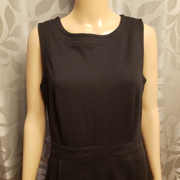Banana Republic Black Career Sleeveless Dress Size 8 - Picture 2 of 13
